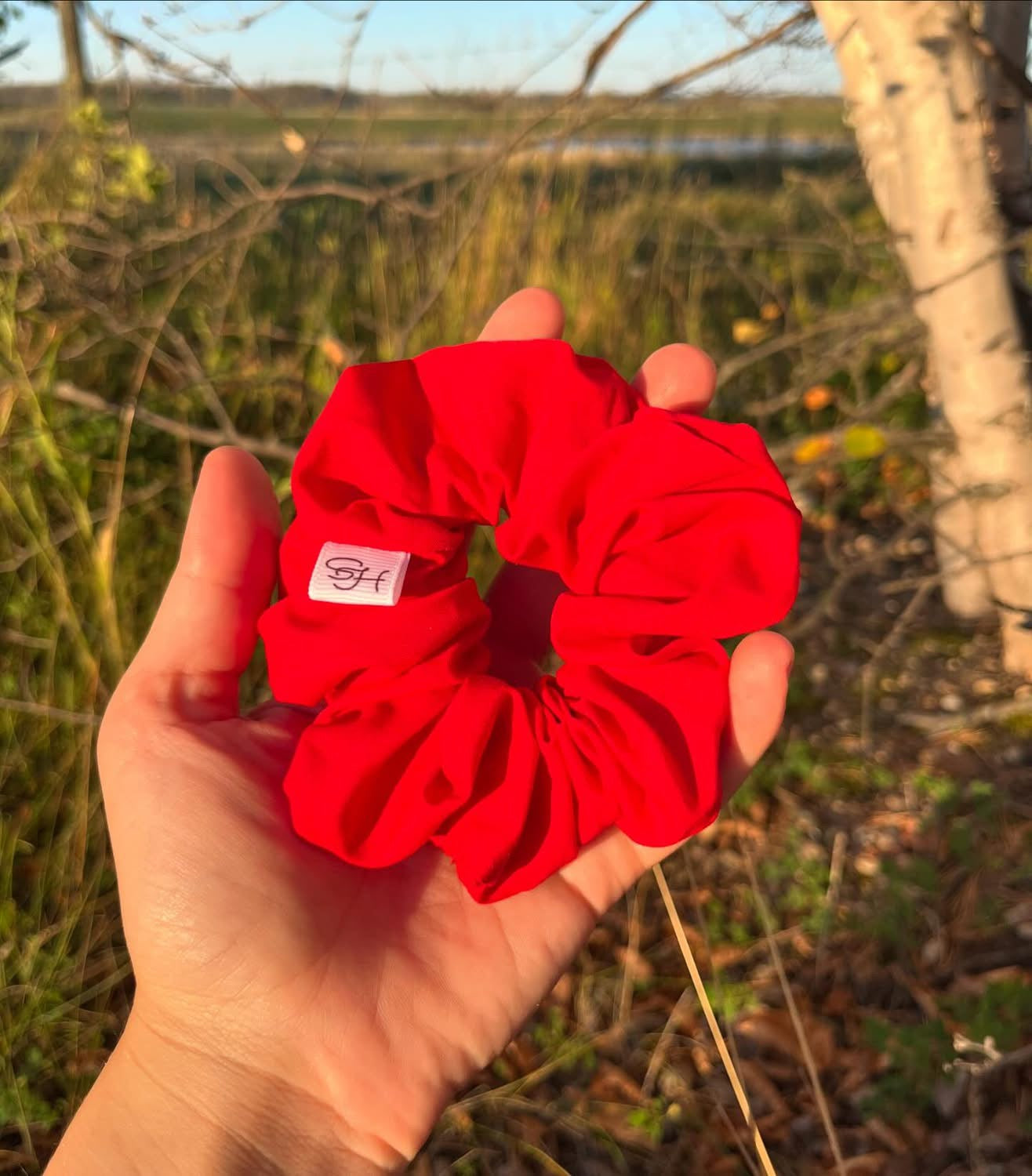 Red Scrunchie